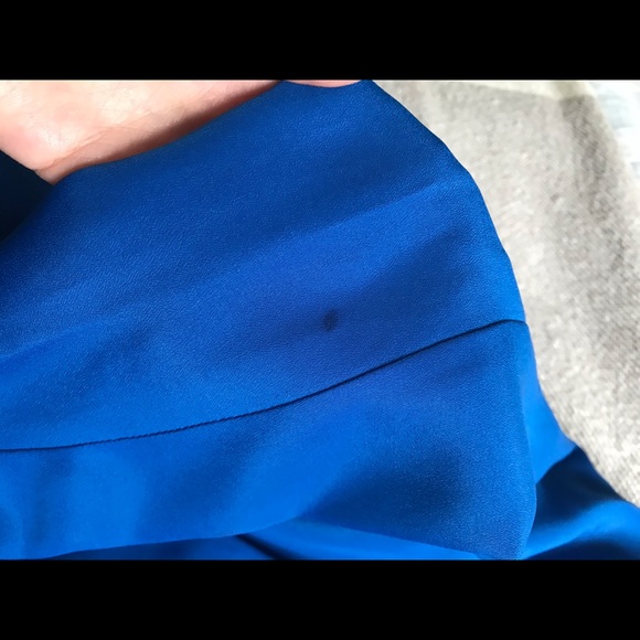 Silky royal blue blazer - Picture 6 of 8